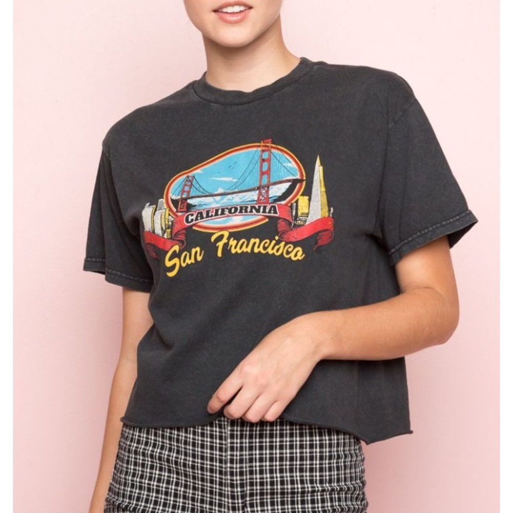 Brandy Melville Aleena Graphic Tee